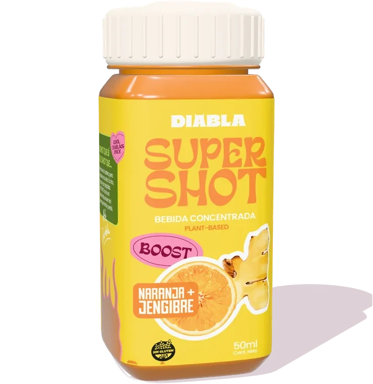 Super Shot Boost, naranja y jengibre
